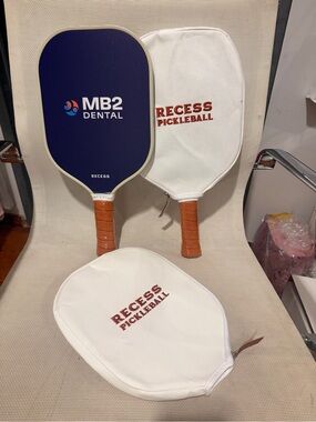 Recess Pickleball Paddle - Navy & Tan